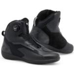 Zapatos deportivos negros de tejido de malla con velcro perforados Revit talla 42 para hombre 