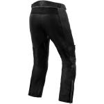 Pantalones negros de cuero de motociclismo impermeables Revit 