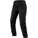Jeans stretch negros ancho W29 largo L30 Revit talla L para mujer 