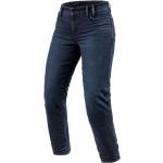 Jeans stretch azul marino ancho W34 largo L30 Revit talla L para mujer 