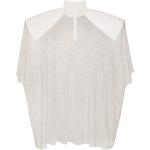 Blusas blancas de poliester de manga corta manga corta con cuello redondo Dolce & Gabbana talla 3XL para mujer 