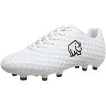 Zapatillas blancas de poliuretano de fútbol para cesped artificial Rhino talla 39,5 para mujer 