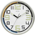 RHYTHM Relojes de Pared de la Marca Cuyo Modelo es Wall Clock CMG596NR19 y Referencia hRH127, Multicolor, Regular