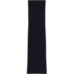 Vestidos negros de poliester de manga larga maxi manga larga con cuello alto de punto Balenciaga de materiales sostenibles para mujer 