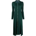 Vestidos verdes de lana de manga larga manga larga de punto Ralph Lauren Polo Ralph Lauren para mujer 