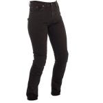 Jeans stretch negros de denim de verano talla XL para mujer 