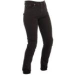 Jeans stretch negros de denim de verano talla XXL para mujer 