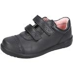 Ricosta Grace 8626100-093 Black Patent/Leather Girls Rip Tape School Shoes 11