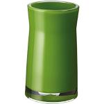 Ridder Vaso Disco, acrílico, Verde, 6,5 x 6,5 x 12 cm