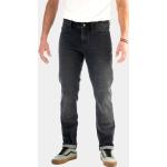 Jeans stretch marrones de algodón ancho W31 largo L34 desgastado talla L 