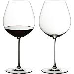 Copas transparentes de vidrio de vino Riedel en pack de 2 piezas 