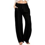 Jeans stretch negros de goma de verano tallas grandes transpirables informales rotos talla XL para mujer 