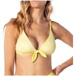 Bikinis triángulo amarillos de poliamida rebajados Rip Curl para mujer 