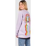 Suéters  multicolor de algodón rebajados hippie con logo Ripndip talla XS para mujer 