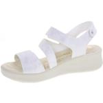 Sandalias deportivas blancas de goma con tacón de cuña Riposella talla 36 para mujer 