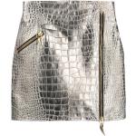 Faldas cortas grises rebajadas Roberto Cavalli talla XS para mujer 