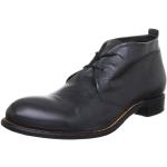 Zapatos grises de cuero con cordones formales ROCCO P. talla 37 para mujer 