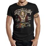 Rockabilly Let The Good Times Roll - Camiseta Negr