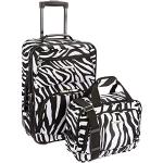 Set de maletas con mango telescópico zebra Rockland para mujer 