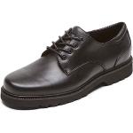 Rockport Northfield Leather, Zapatos con Cordones Hombre, Color Negro, 43.5 EU
