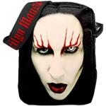 Rocksax Marilyn Manson Crossbody Bag - Red Lips