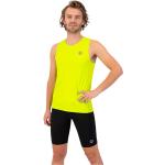 Camisetas amarillas de running sin mangas transpirables Rogelli talla S para hombre 