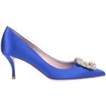 Zapatos azules neón de goma de tacón Roger Vivier talla 39 para mujer 
