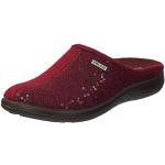 Zapatillas de casa rojas de sintético con tacón hasta 3cm Rohde talla 38 para mujer 