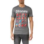 Camisetas grises Rolling Stones talla S para hombre 