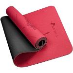 Esterillas rojas de látex de Yoga  para mujer 