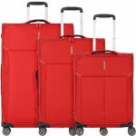 Set de maletas rojas de nailon Roncato 