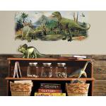 RoomMates – Adhesivo para Pared Gigante Escena de Dinosaurio, Multicolor