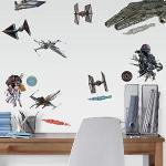 RoomMates RMK4205SCS Star Wars Episodio IX: Galactic Ships Peel and Stick Wall Decals 1.3" x 1.35" x 8.25" x 16.35"