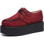 Zapatos derby rojos de goma formales acolchados RoseG talla 38 para mujer 