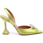 Zapatos verde militar de goma de tacón con tacón más de 9cm con logo talla 37 para mujer 