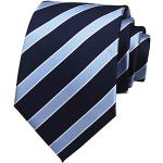 Corbatas azul marino de lana a rayas de verano vintage con rayas Talla Única para hombre 