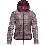 Chaquetas burdeos de esquí con capucha metálico Rossignol talla M para mujer 