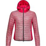 Chaquetas rojas de esquí con capucha metálico Rossignol talla XS para mujer 