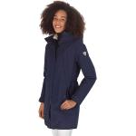 Abrigos azules de sintético con capucha  rebajados impermeables, transpirables Rossignol talla XL para mujer 