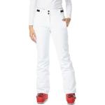 Pantalones blancos de poliester de montaña rebajados impermeables, transpirables Rossignol talla M de materiales sostenibles para mujer 
