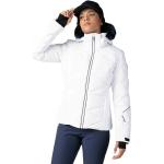 Chaquetas marrones de sintético de snowboard impermeables, transpirables con capucha Rossignol talla XL de materiales sostenibles para mujer 