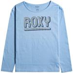 Blusas azules de manga corta infantiles Roxy 10 años para niña 