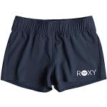 Shorts infantiles azules con logo Roxy Essentials 12 años para niña 