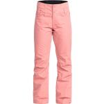 Pantalones rosas de poliester de snowboard de invierno impermeables, transpirables Roxy talla XS para mujer 