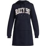 Vestidos grises con capucha Roxy Time talla XS para mujer 