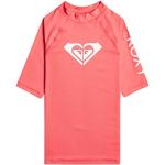 Camisetas de neopreno de manga corta infantiles con logo Quiksilver para niña 