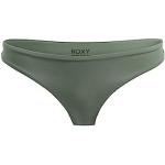 Bragas de bikini verdes rebajadas Clásico Roxy talla S para mujer 