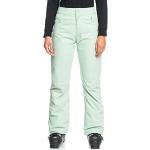 Pantalones verdes de snowboard Roxy talla XS para mujer 