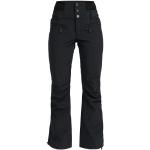 Pantalones negros de poliester de cintura alta Roxy talla L para mujer 