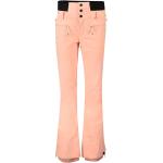 Pantalones pitillos rosas de tafetán rebajados Roxy talla L de materiales sostenibles para mujer 